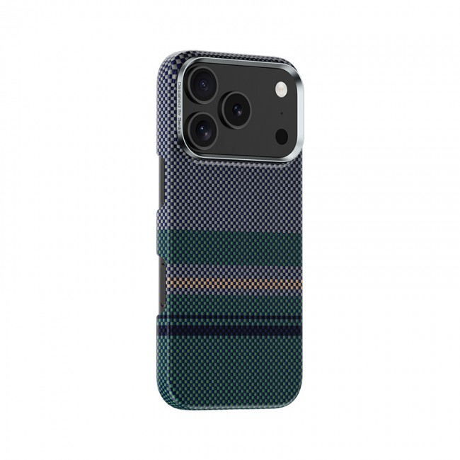 Apple iPhone 17 Pro Kılıf M-safe Şarj Özellikli Karbon Fiber Tasarımlı Benks Aurora ArmorPro Kevlar Kapak Apple iPhone 17 Pro Kılıf M-safe Şarj Özellikli Karbon Fiber Tasarımlı Benks Aurora ArmorPro Kevlar Kapak