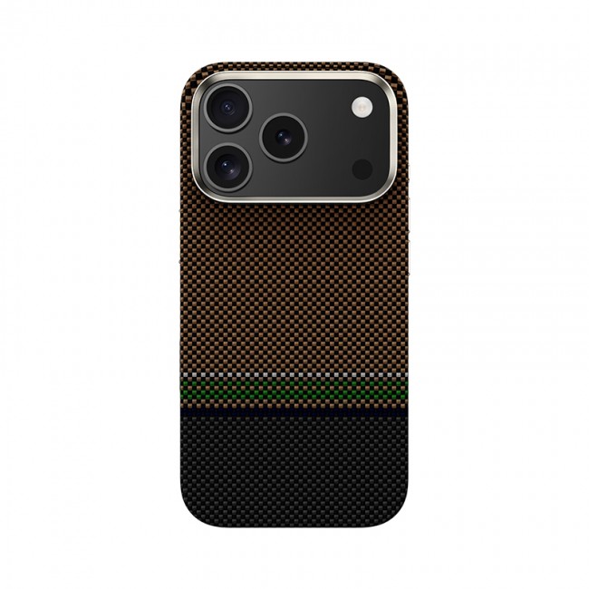 Apple iPhone 17 Pro Kılıf M-safe Şarj Özellikli Karbon Fiber Tasarımlı Benks Prestige ArmorPro Kevlar Kapak Apple iPhone 17 Pro Kılıf M-safe Şarj Özellikli Karbon Fiber Tasarımlı Benks Prestige ArmorPro Kevlar Kapak