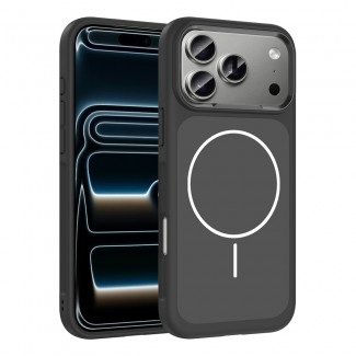 Apple iPhone 17 Pro Kılıf M-Safe Şarj Özellikli Metal Kamera Çerçeveli Zore Sanremo Silikon Kapak Apple iPhone 17 Pro Kılıf M-Safe Şarj Özellikli Metal Kamera Çerçeveli Zore Sanremo Silikon Kapak