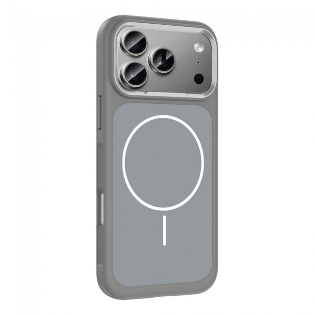 Apple iPhone 17 Pro Kılıf M-Safe Şarj Özellikli Metal Kamera Çerçeveli Zore Sanremo Silikon Kapak Apple iPhone 17 Pro Kılıf M-Safe Şarj Özellikli Metal Kamera Çerçeveli Zore Sanremo Silikon Kapak