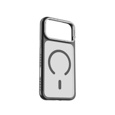 Bal-z Apple iPhone 17 Pro Kılıf M-safe Şarj Özellikli Metal Kamera Standlı Lenyes CK226 PC Kapak