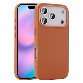 Apple iPhone 17 Pro Kılıf M-safe Şarj Özellikli PU Deri Görünümlü Zore Kupra Kapak Apple iPhone 17 Pro Kılıf M-safe Şarj Özellikli PU Deri Görünümlü Zore Kupra Kapak