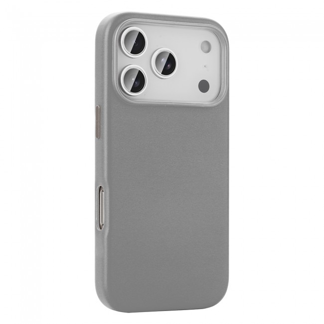 Apple iPhone 17 Pro Kılıf M-safe Şarj Özellikli PU Deri Görünümlü Zore Kupra Kapak Apple iPhone 17 Pro Kılıf M-safe Şarj Özellikli PU Deri Görünümlü Zore Kupra Kapak
