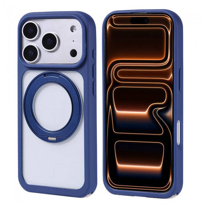 Apple iPhone 17 Pro Kılıf M-Safe Şarj Özellikli Standlı Zore Piza Silikon Kapak Apple iPhone 17 Pro Kılıf M-Safe Şarj Özellikli Standlı Zore Piza Silikon Kapak