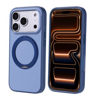 Apple iPhone 17 Pro Kılıf M-Safe Şarj Özellikli Standlı Zore Proton Silikon Kapak Apple iPhone 17 Pro Kılıf M-Safe Şarj Özellikli Standlı Zore Proton Silikon Kapak
