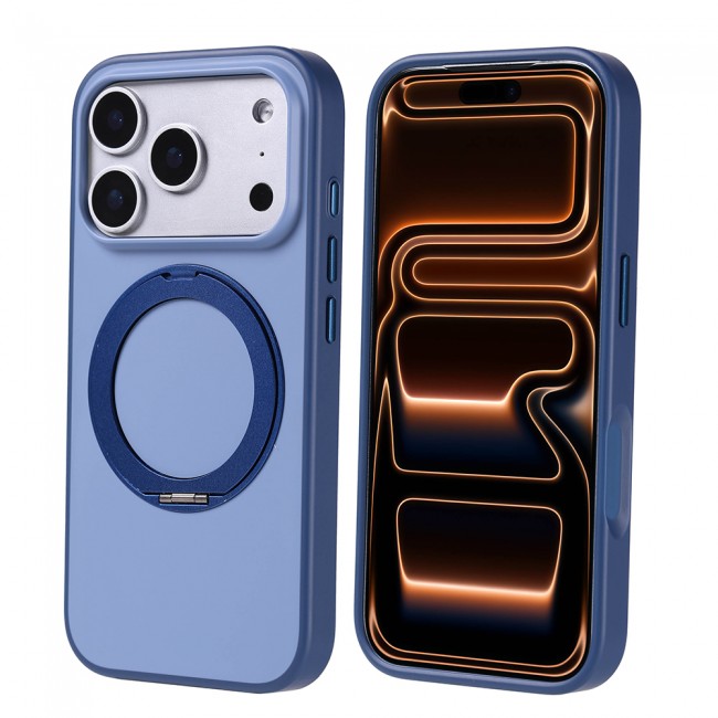 Apple iPhone 17 Pro Kılıf M-Safe Şarj Özellikli Standlı Zore Proton Silikon Kapak Apple iPhone 17 Pro Kılıf M-Safe Şarj Özellikli Standlı Zore Proton Silikon Kapak