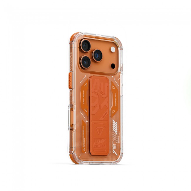 Apple iPhone 17 Pro Kılıf M-safe Şarj Özellikli Teknoloji Desenli Skinarma Helio Mag Charge Standlı Kapak Apple iPhone 17 Pro Kılıf M-safe Şarj Özellikli Teknoloji Desenli Skinarma Helio Mag Charge Standlı Kapak