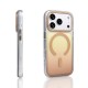 Apple iPhone 17 Pro Kılıf M-safe Şarj Özellikli Transparan Renk Geçişli Zore Toros Kapak Apple iPhone 17 Pro Kılıf M-safe Şarj Özellikli Transparan Renk Geçişli Zore Toros Kapak