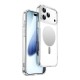 Apple iPhone 17 Pro Kılıf M-safe Şarj Özellikli Wiwu MCC-701 Mirror Pro Serisi Sert PC Kapak Apple iPhone 17 Pro Kılıf M-safe Şarj Özellikli Wiwu MCC-701 Mirror Pro Serisi Sert PC Kapak