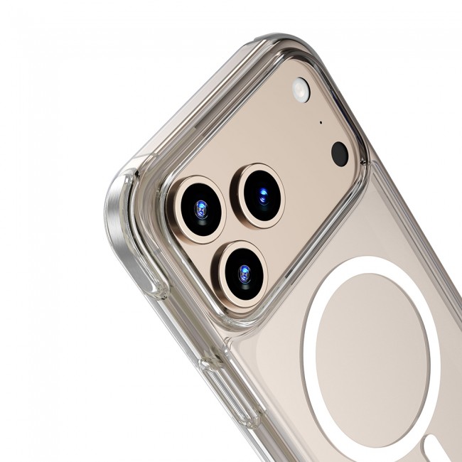 Apple iPhone 17 Pro Kılıf M-safe Şarj Özellikli Wiwu MCC-702 Titanyum Pro Serisi Sert PC Kapak Apple iPhone 17 Pro Kılıf M-safe Şarj Özellikli Wiwu MCC-702 Titanyum Pro Serisi Sert PC Kapak