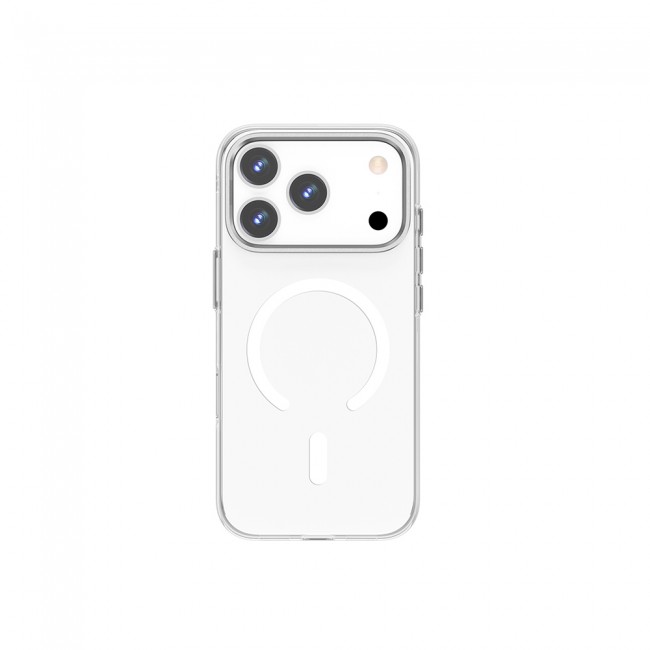 Apple iPhone 17 Pro Kılıf M-safe Şarj Özellikli Wiwu YXK-208 Invisible Ultra Sert PC Kapak Apple iPhone 17 Pro Kılıf M-safe Şarj Özellikli Wiwu YXK-208 Invisible Ultra Sert PC Kapak