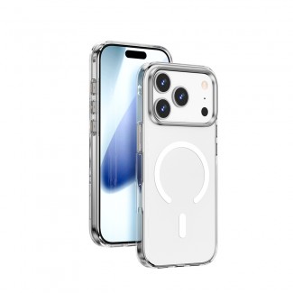 Apple iPhone 17 Pro Kılıf M-safe Şarj Özellikli Wiwu YXK-208 Invisible Ultra Sert PC Kapak Apple iPhone 17 Pro Kılıf M-safe Şarj Özellikli Wiwu YXK-208 Invisible Ultra Sert PC Kapak