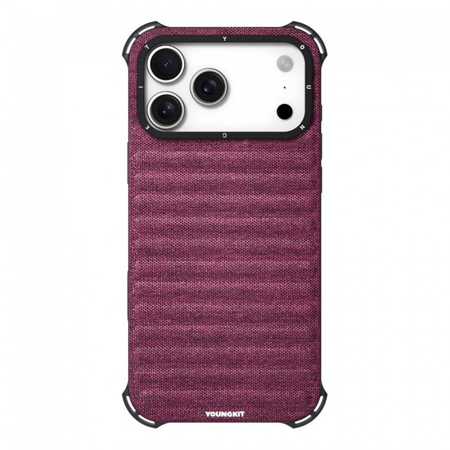 Apple iPhone 17 Pro Kılıf M-safe Şarj Özellikli Youngkit Canvas Serisi Kapak Apple iPhone 17 Pro Kılıf M-safe Şarj Özellikli Youngkit Canvas Serisi Kapak