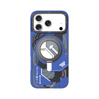Apple iPhone 17 Pro Kılıf M-safe Şarj Özellikli Youngkit Starship Serisi Kapak Apple iPhone 17 Pro Kılıf M-safe Şarj Özellikli Youngkit Starship Serisi Kapak
