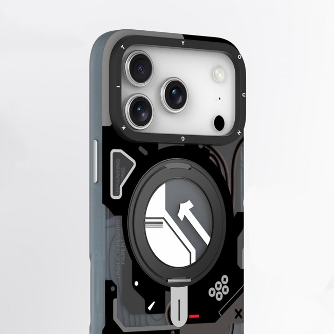 Apple iPhone 17 Pro Kılıf M-safe Şarj Özellikli Youngkit Starship Serisi Kapak Apple iPhone 17 Pro Kılıf M-safe Şarj Özellikli Youngkit Starship Serisi Kapak