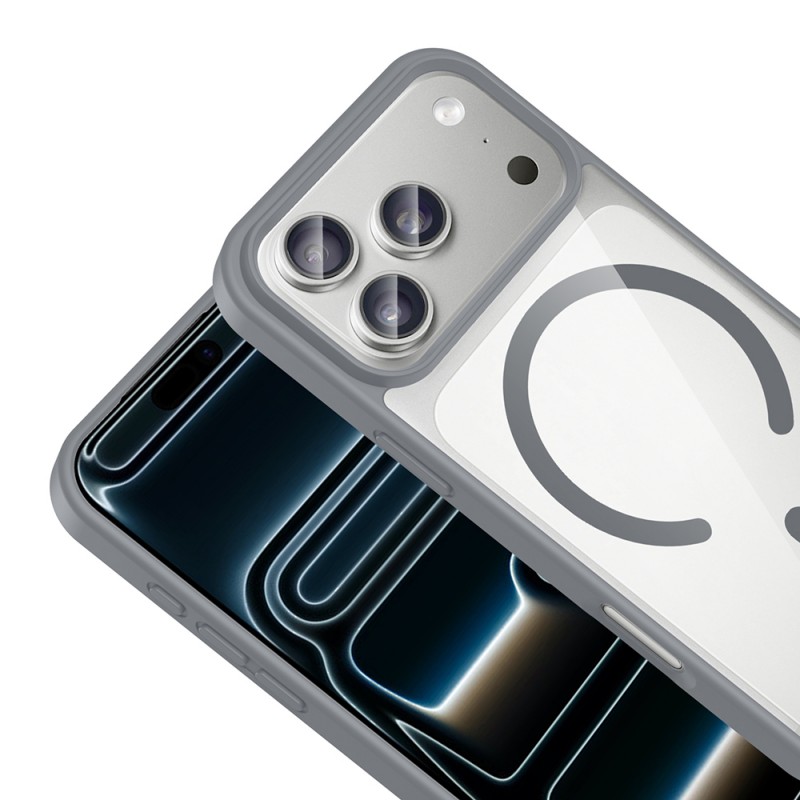 Bal-z Apple iPhone 17 Pro Kılıf M-safe Wireless Şarj Özellikli Silikon  Ege Kapak