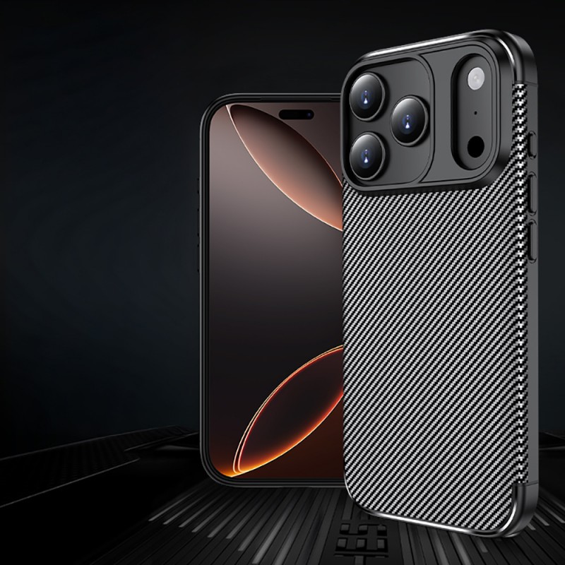 Bal-z Apple iPhone 17 Pro Kılıf  Negro Silikon Kapak