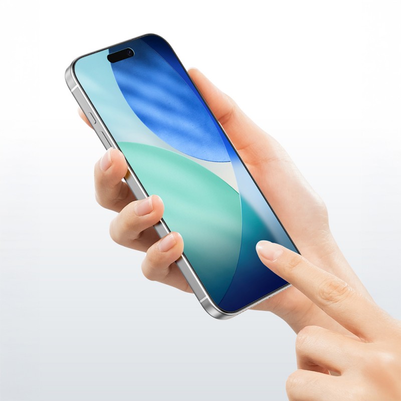 Bal-z Apple iPhone 17 Pro Max Amazingthing Radix Parmak İzi Bırakmayan Temperli Cam Ekran Koruyucu