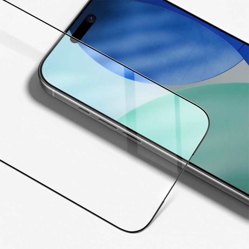 Bal-z Apple iPhone 17 Pro Max Amazingthing Radix Parmak İzi Bırakmayan Temperli Cam Ekran Koruyucu