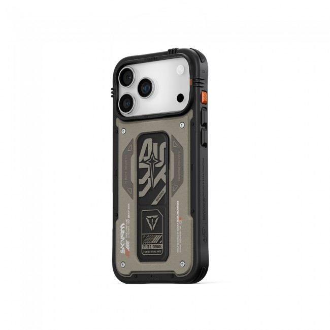 Apple iPhone 17 Pro Max Kılıf Desenli Airbag Tasarımlı Standlı Skinarma Aegis Kapak Apple iPhone 17 Pro Max Kılıf Desenli Airbag Tasarımlı Standlı Skinarma Aegis Kapak