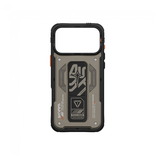 Apple iPhone 17 Pro Max Kılıf Desenli Airbag Tasarımlı Standlı Skinarma Aegis Kapak Apple iPhone 17 Pro Max Kılıf Desenli Airbag Tasarımlı Standlı Skinarma Aegis Kapak
