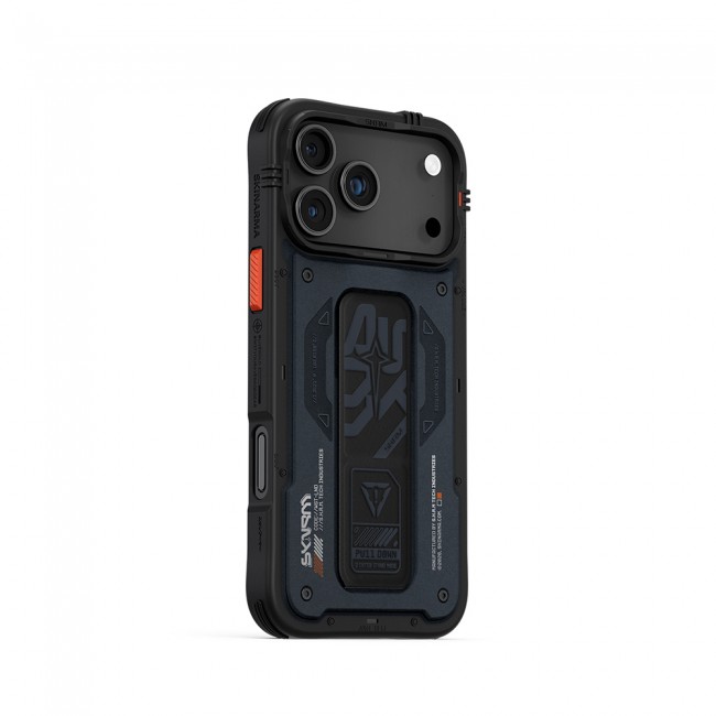 Apple iPhone 17 Pro Max Kılıf Desenli Airbag Tasarımlı Standlı Skinarma Aegis Kapak Apple iPhone 17 Pro Max Kılıf Desenli Airbag Tasarımlı Standlı Skinarma Aegis Kapak