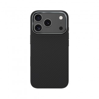 Apple iPhone 17 Pro Max Kılıf Karbon Fiber M-safe Şarj Özellikli Benks Hybrid ArmorPro 600D Kevlar Kapak Apple iPhone 17 Pro Max Kılıf Karbon Fiber M-safe Şarj Özellikli Benks Hybrid ArmorPro 600D Kevlar Kapak