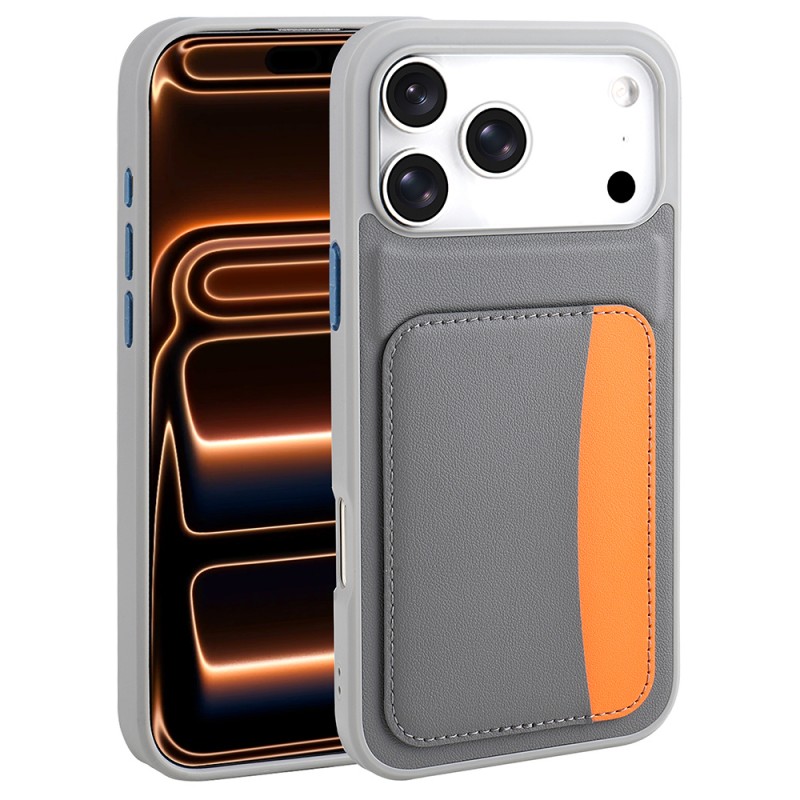 Bal-z Apple iPhone 17 Pro Max Kılıf Kartlıklı  X-Kart Silikon Kapak