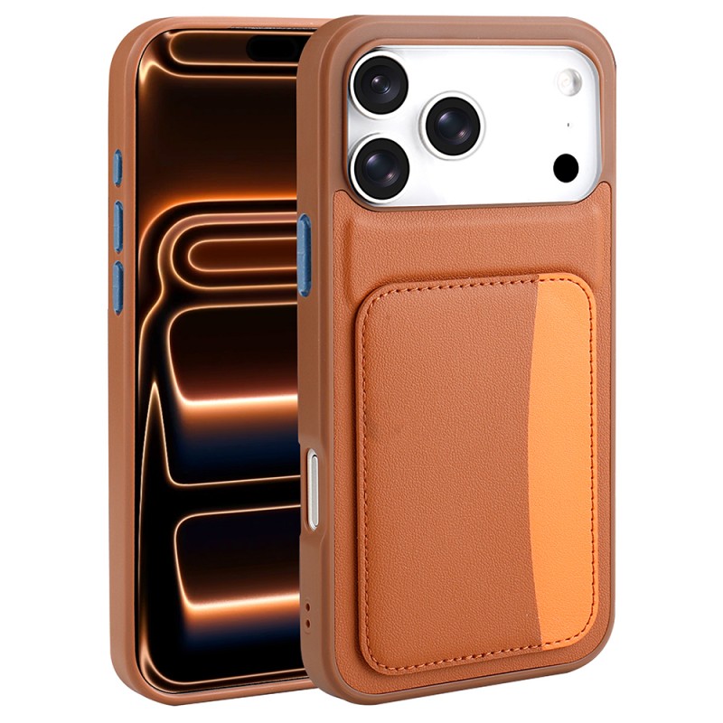 Bal-z Apple iPhone 17 Pro Max Kılıf Kartlıklı  X-Kart Silikon Kapak