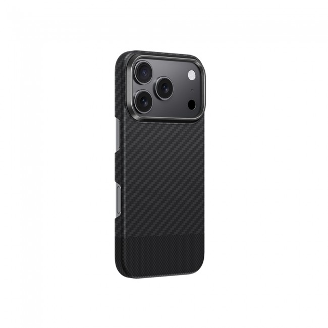 Apple iPhone 17 Pro Max Kılıf M-safe Şarj Özellikli 1500D Aramid Fiber Amazingthing Titan Max Serisi Kapak