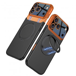 Apple iPhone 17 Pro Max Kılıf M-safe Şarj Özellikli 360 Derece Standlı Çift Parçalı Zore Torino Kapak Apple iPhone 17 Pro Max Kılıf M-safe Şarj Özellikli 360 Derece Standlı Çift Parçalı Zore Torino Kapak