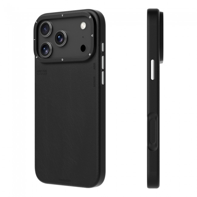 Apple iPhone 17 Pro Max Kılıf M-safe Şarj Özellikli Basit Mat Deri Desenli Youngkit Tech Fashion Serisi Kapak Apple iPhone 17 Pro Max Kılıf M-safe Şarj Özellikli Basit Mat Deri Desenli Youngkit Tech Fashion Serisi Kapak