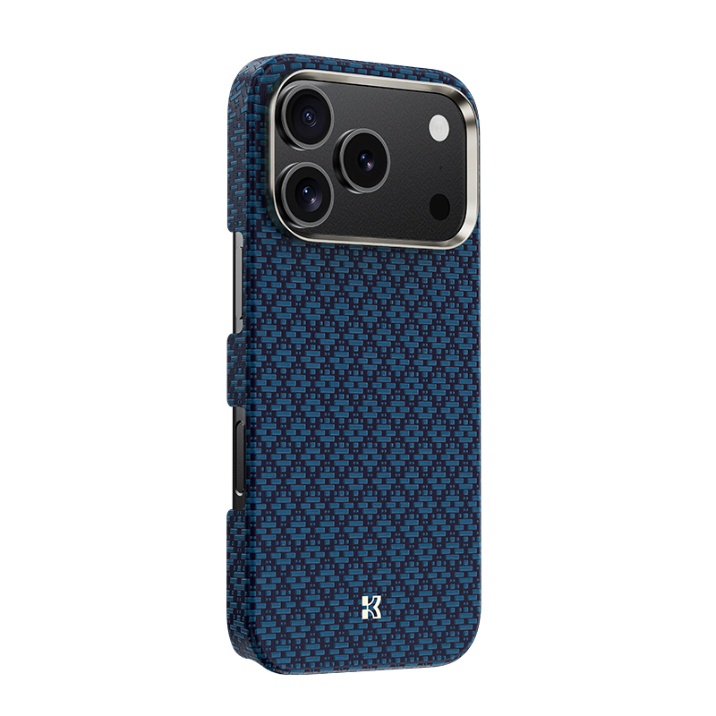 Bal-z Apple iPhone 17 Pro Max Kılıf M-Safe Şarj Özellikli Benks ArmorAir ArmorGrid Serisi Kevlar Kapak