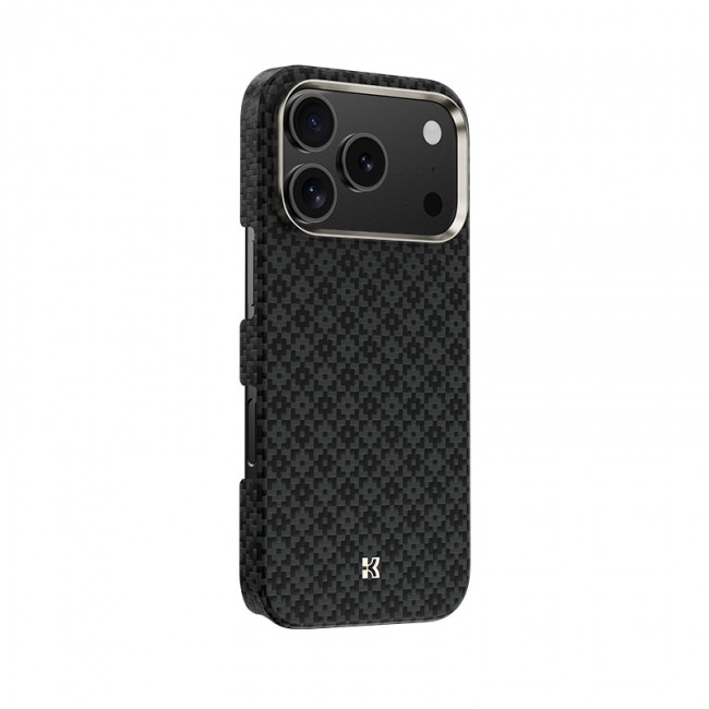 Apple iPhone 17 Pro Max Kılıf M-Safe Şarj Özellikli Benks ArmorAir ArmorGrid Serisi Kevlar Kapak Apple iPhone 17 Pro Max Kılıf M-Safe Şarj Özellikli Benks ArmorAir ArmorGrid Serisi Kevlar Kapak