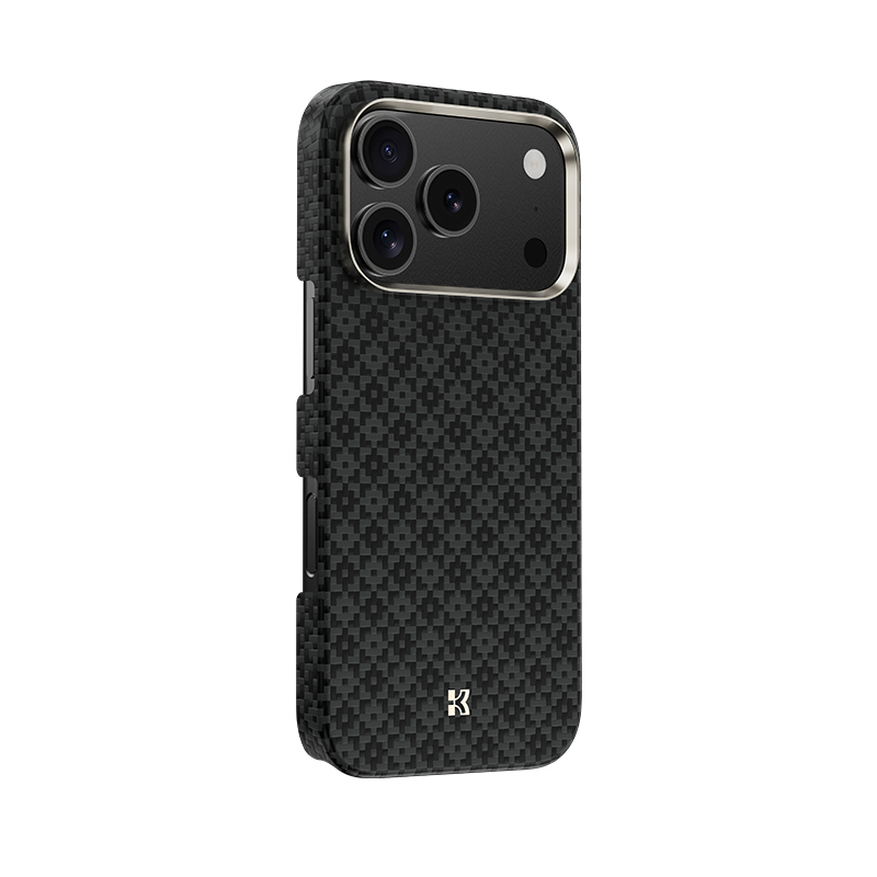 Bal-z Apple iPhone 17 Pro Max Kılıf M-Safe Şarj Özellikli Benks ArmorAir ArmorGrid Serisi Kevlar Kapak