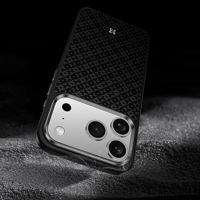 Apple iPhone 17 Pro Max Kılıf M-Safe Şarj Özellikli Benks ArmorPro ArmorGrid Serisi Kevlar Kapak Apple iPhone 17 Pro Max Kılıf M-Safe Şarj Özellikli Benks ArmorPro ArmorGrid Serisi Kevlar Kapak