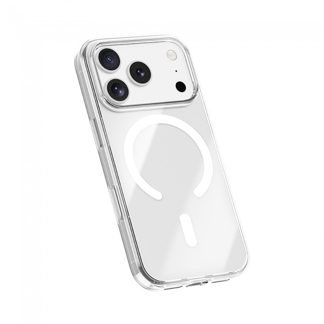 Apple iPhone 17 Pro Max Kılıf M-safe Şarj Özellikli Benks Crystal Serisi Şeffaf Kapak Apple iPhone 17 Pro Max Kılıf M-safe Şarj Özellikli Benks Crystal Serisi Şeffaf Kapak