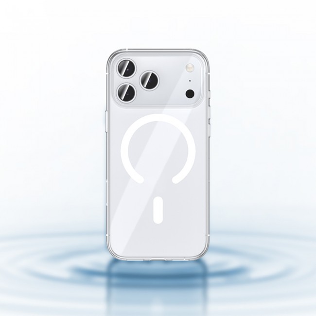 Apple iPhone 17 Pro Max Kılıf M-safe Şarj Özellikli Benks Crystal Serisi Şeffaf Kapak Apple iPhone 17 Pro Max Kılıf M-safe Şarj Özellikli Benks Crystal Serisi Şeffaf Kapak