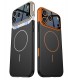 Apple iPhone 17 Pro Max Kılıf M-safe Şarj Özellikli Çift Parçalı Zore Napoli Kapak Apple iPhone 17 Pro Max Kılıf M-safe Şarj Özellikli Çift Parçalı Zore Napoli Kapak