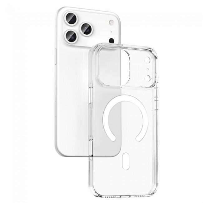 Apple iPhone 17 Pro Max Kılıf M-safe Şarj Özellikli Kamera Korumalı Zore Kripto Kapak Apple iPhone 17 Pro Max Kılıf M-safe Şarj Özellikli Kamera Korumalı Zore Kripto Kapak