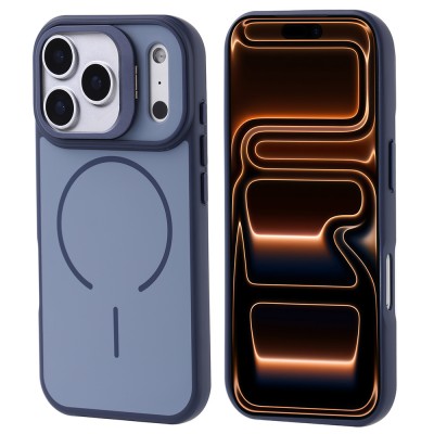 Bal-z Apple iPhone 17 Pro Max Kılıf M-safe Şarj Özellikli Kamera Standlı  Notron Kapak