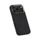 Apple iPhone 17 Pro Max Kılıf M-safe Şarj Özellikli Karbon Fiber Benks Montage Hybrid ArmorPro Kevlar Kapak Apple iPhone 17 Pro Max Kılıf M-safe Şarj Özellikli Karbon Fiber Benks Montage Hybrid ArmorPro Kevlar Kapak