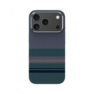 Apple iPhone 17 Pro Max Kılıf M-safe Şarj Özellikli Karbon Fiber Tasarımlı Benks Aurora ArmorPro Kevlar Kapak Apple iPhone 17 Pro Max Kılıf M-safe Şarj Özellikli Karbon Fiber Tasarımlı Benks Aurora ArmorPro Kevlar Kapak