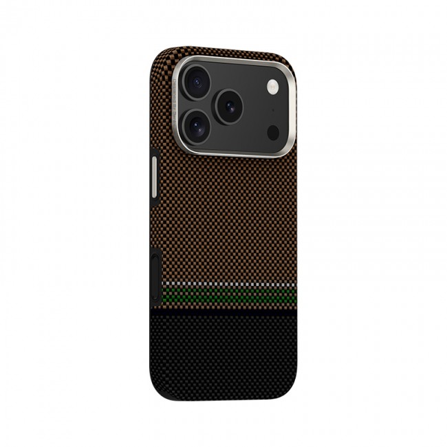 Apple iPhone 17 Pro Max Kılıf M-safe Şarj Özellikli Karbon Fiber Tasarımlı Benks Prestige ArmorPro Kevlar Kapak Apple iPhone 17 Pro Max Kılıf M-safe Şarj Özellikli Karbon Fiber Tasarımlı Benks Prestige ArmorPro Kevlar Kapak