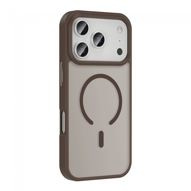 Apple iPhone 17 Pro Max Kılıf M-safe Şarj Özellikli Mat Arka Yüzey Zore Sio Kapak Apple iPhone 17 Pro Max Kılıf M-safe Şarj Özellikli Mat Arka Yüzey Zore Sio Kapak