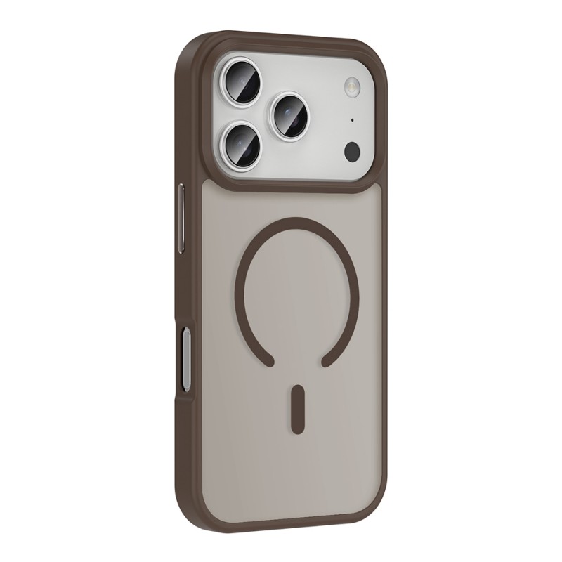 Bal-z Apple iPhone 17 Pro Max Kılıf M-safe Şarj Özellikli Mat Arka Yüzey  Sio Kapak