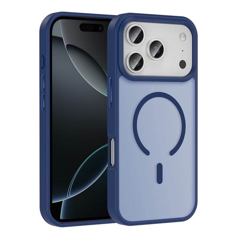 Bal-z Apple iPhone 17 Pro Max Kılıf M-safe Şarj Özellikli Mat Arka Yüzey  Sio Kapak