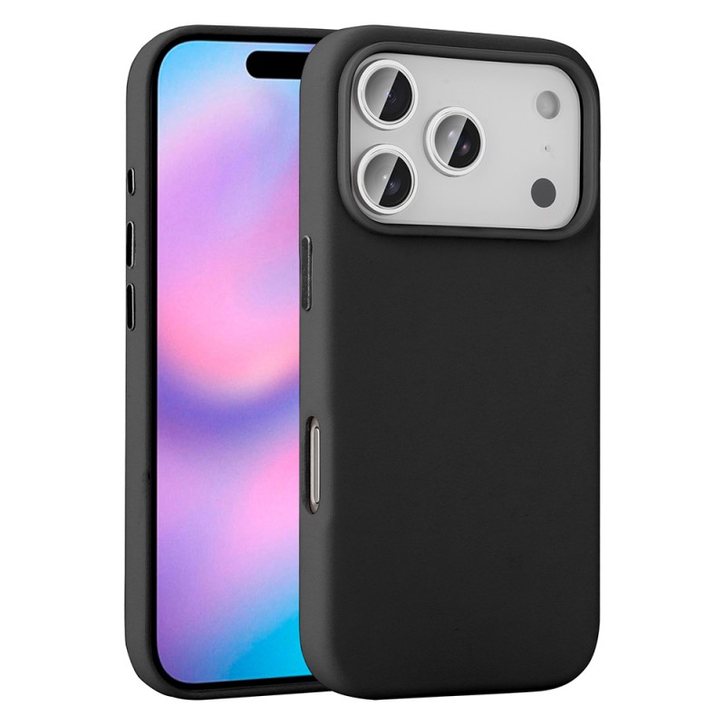 Bal-z Apple iPhone 17 Pro Max Kılıf M-safe Şarj Özellikli PU Deri Görünümlü  Kupra Kapak