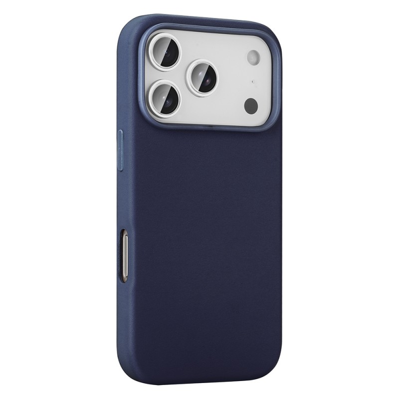 Bal-z Apple iPhone 17 Pro Max Kılıf M-safe Şarj Özellikli PU Deri Görünümlü  Kupra Kapak