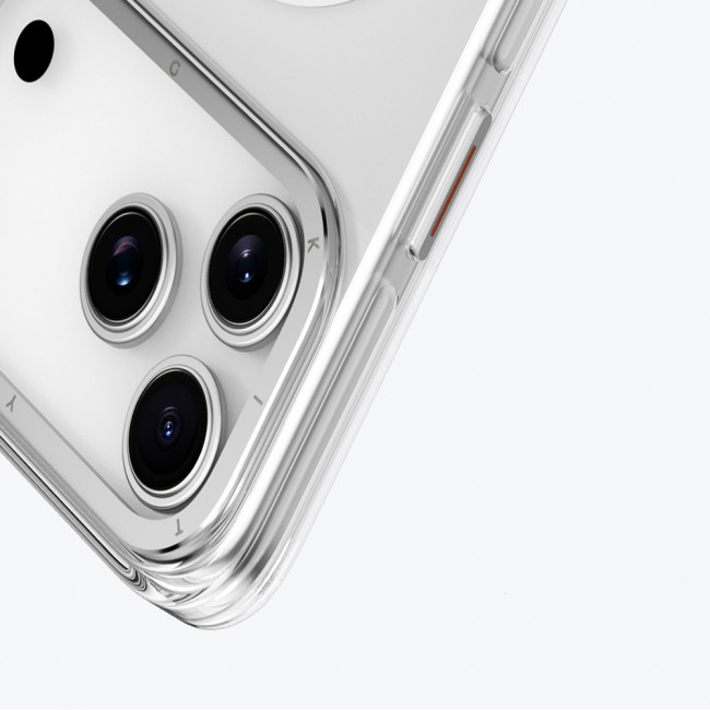 Apple iPhone 17 Pro Max Kılıf M-safe Şarj Özellikli Şeffaf Youngkit Crystal Shield Serisi Kapak Apple iPhone 17 Pro Max Kılıf M-safe Şarj Özellikli Şeffaf Youngkit Crystal Shield Serisi Kapak
